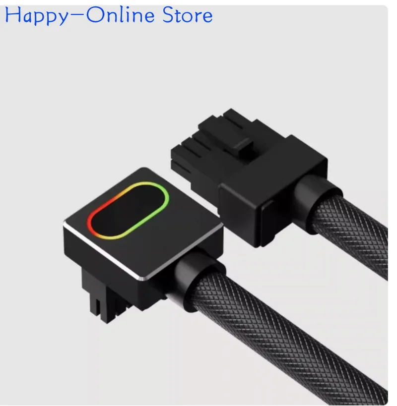 

16PIN Graphics Card Power Supply Line, Right Angle 90 Degree Elbow 4090 Module Line, 12+4-pin PCI5.0 12VHPWR