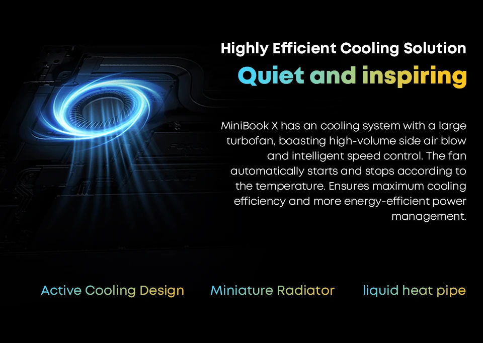 CHUWI MiniBook X U300 / N150 Laptop 10,51 Zoll 16GB RAM 512GB SSD 2-in-1 Yoga-Modus Intel Windows 11 Notebook 360 ° Wendbares WiFi 6 – Detail 10