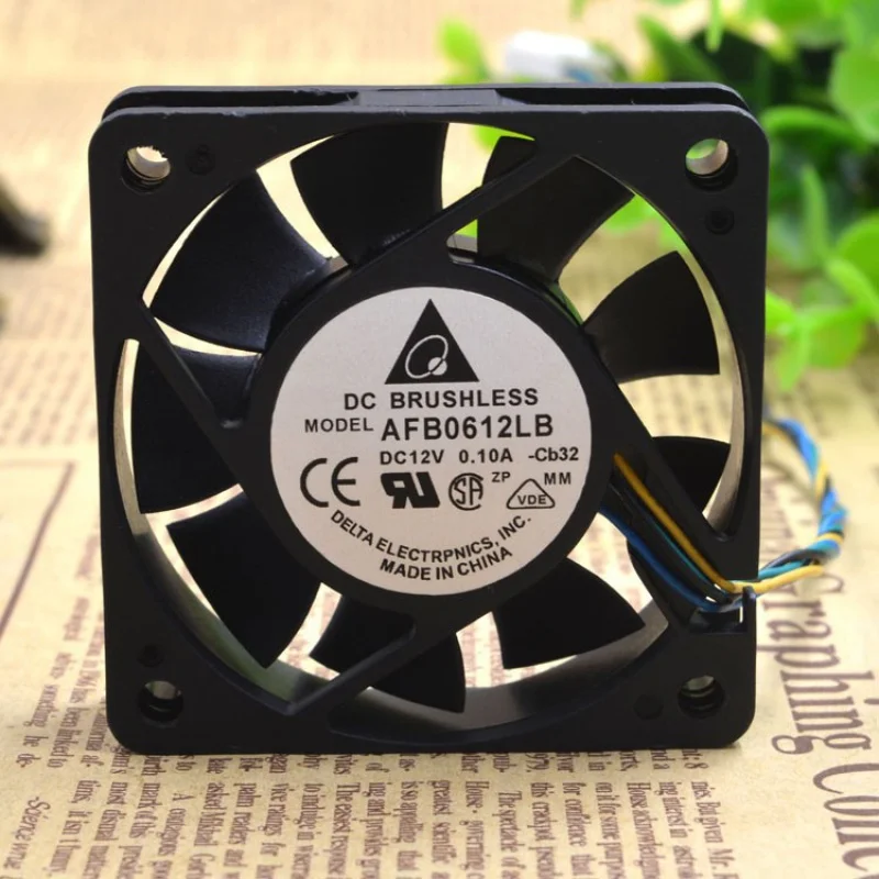 

Afb0612lb 6015 6cm 12V 0.10a 4-Wire Pwm Cooling Fan