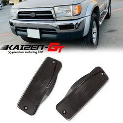 Car Front Bumper Turn Signal Light Cover Housings For 1989-1995 Toyota Pick Up & For 1990-1991 Toyota 4Runner, No Bulb / Socket