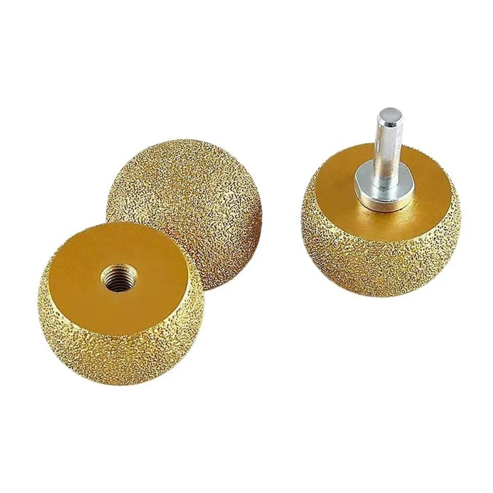 

1/3pcs Mushroom Head Diamond Grinding Wheel Abrasive Tools For Edge Trimming Tiles Glass Stone Polishing