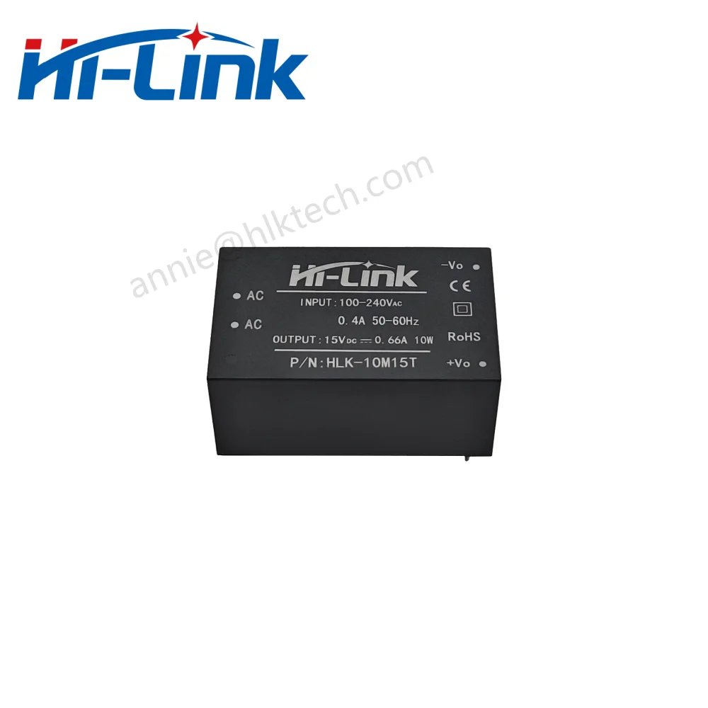 Hilink новый модуль питания переменного и постоянного тока 10 Вт HLK-10M05T HLK-10M12T 5 В выход AC DC понижающий преобразователь мощности изоляция меньший размер