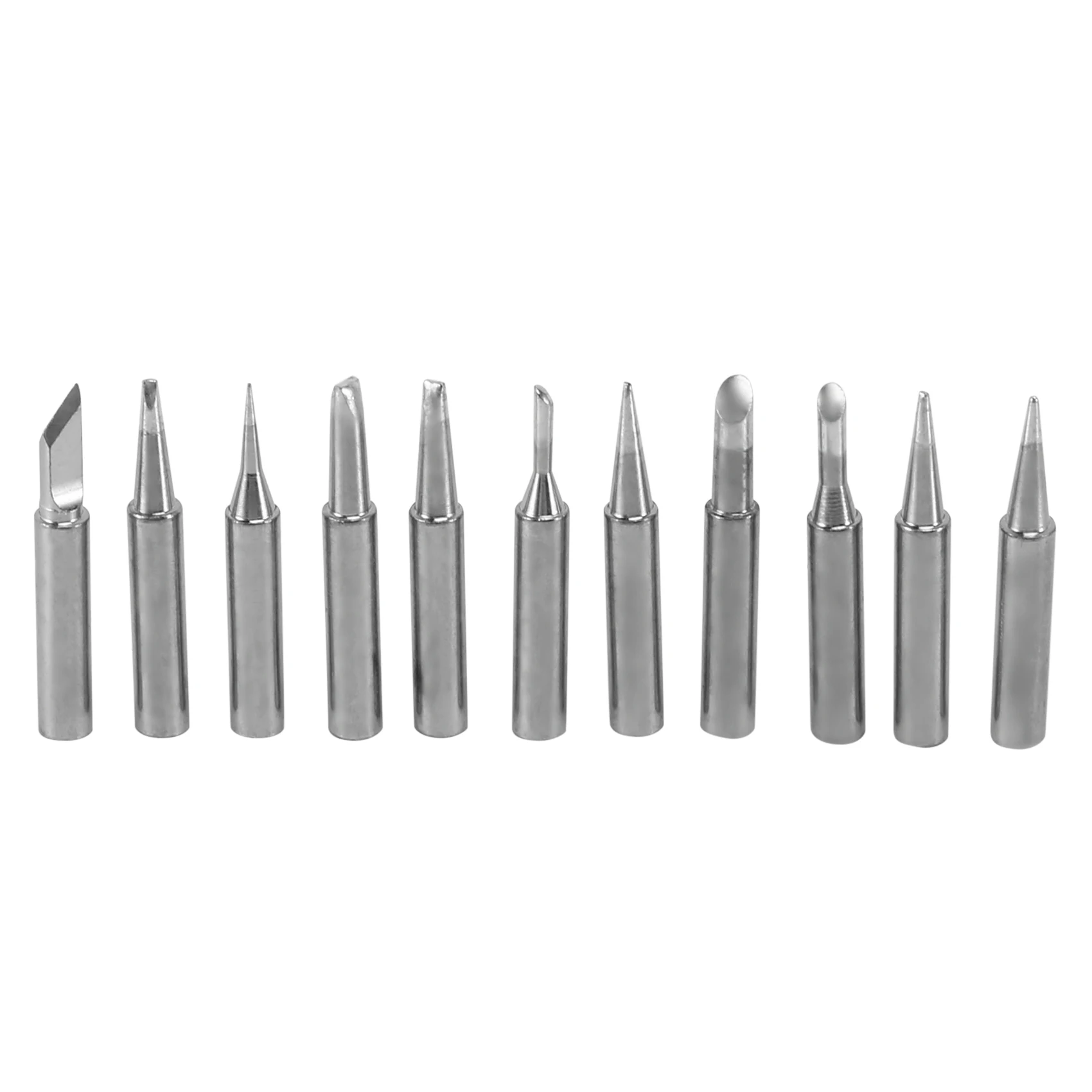 11 Pieces Soldering Iron Tips Kit 900M-T for Hakko Soldering Station Tool 900M 936 937 907