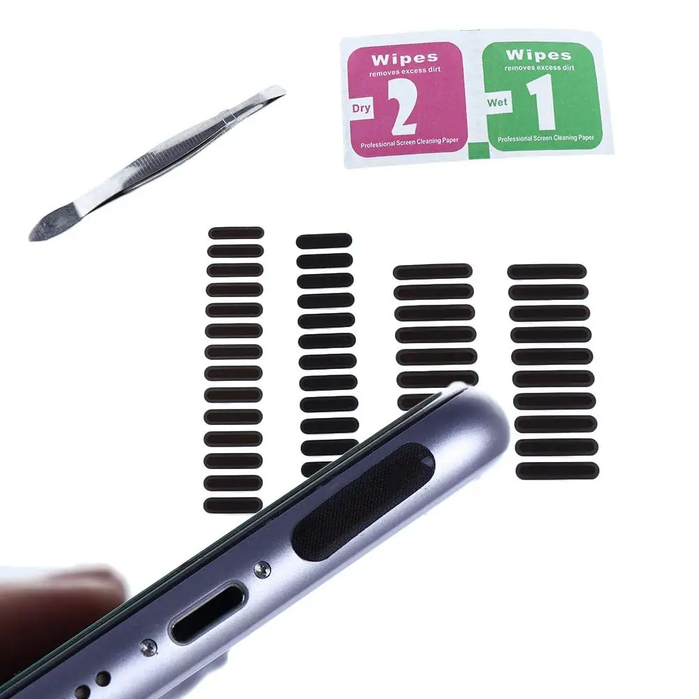 Sticker Anti Dust Speaker Mesh Phone Speaker Earpiece Net Speaker Metal Sticker Dust Proof Mesh Sticker Handset Trumpet Sticker