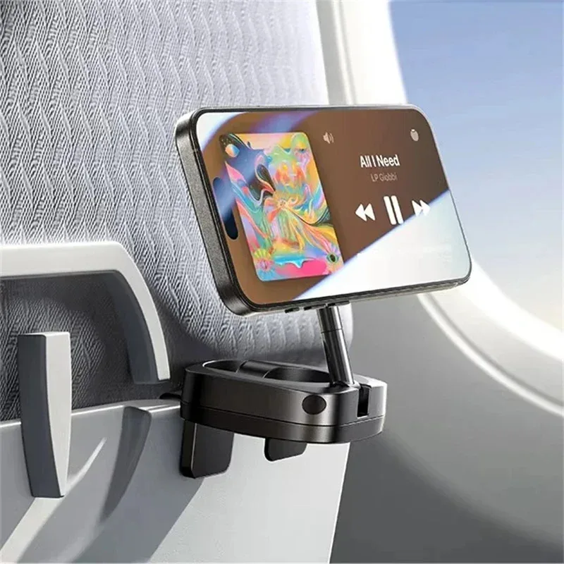 

Vacuum Suction Magnetic Stand for Car - Folding Arm Design, Dashboard/Windshield Mount, Universal Fit