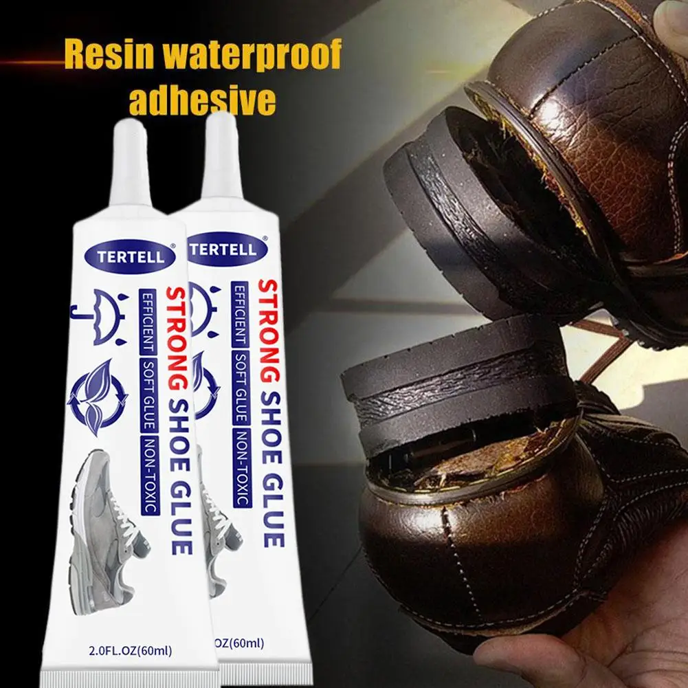 Shoe Repair Glue Waterproof Sticky Shoemaker Repair Shoes Leather Sneakers Soft Shoe Repair Glue 60ml Sole Repair Glue special