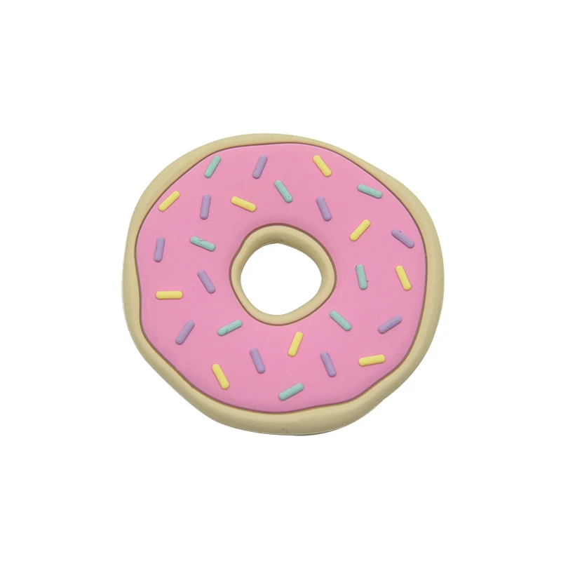 الفيل على شكل عضاضة للطفل ، DIY بها بنفسك مضغ عضاضة ، سلسلة مصاصة ، لعبة قلادة سيليكون ، لعبة التمريض ، تولد من جديد ، 1 قطعة #6