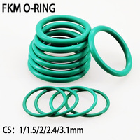 FKM O Ring Sealing Rubber Ring Fluororubber Rubber Sealing Gasket Sealing Temperature Resistant Acid Alkali Oil Gasket O-ring