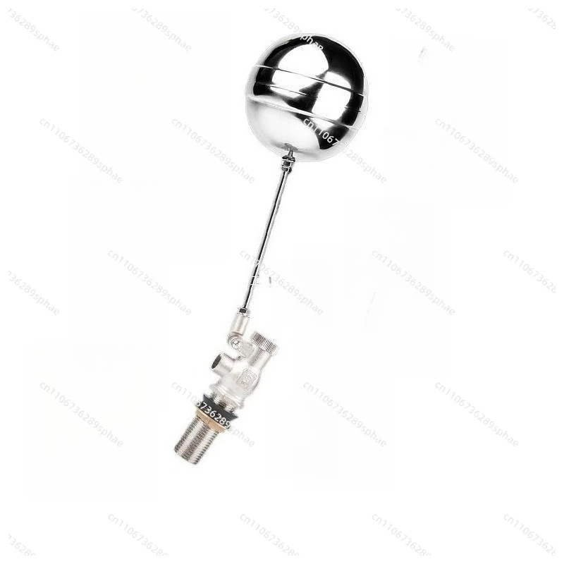 4-Minute cover electroplated flat long 304 stainless steel, high temperature water boiler, acid and alkali resistant float valve