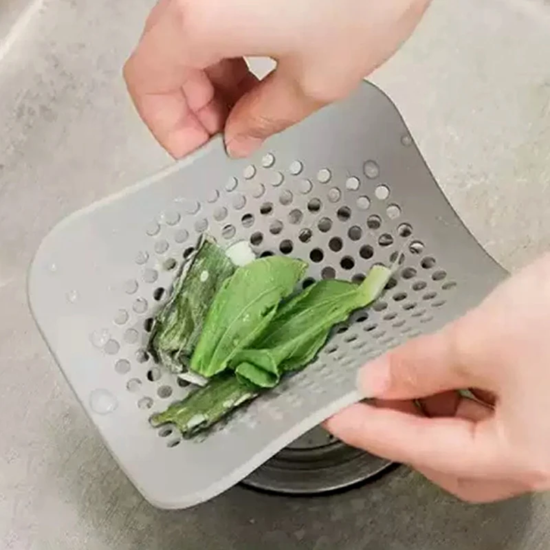 

Универсальный уловитель волос, 2 шт., сливная крышка для душа, легко очищаемая резиновая прокладка, предотвращающая засорение в ванне, раковине и слив в полу Produ2025Elarla