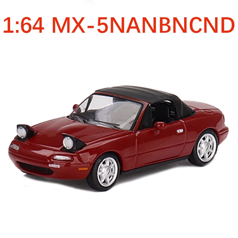 

Diecast Original 1:64 Scale MX-5NANBNCND Alloy Model Simulation Decoration Hobbies Souvenirs Gifts Collection Static Display