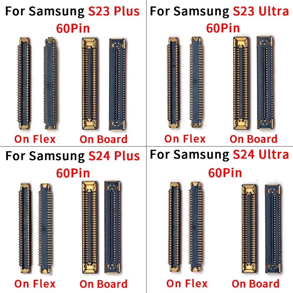 10 Pcs LCD Display Screen USB Charging FPC Connector For Samsung A04 A04E A04S A13 A14 4G 5G A145F A146B A135F A136B