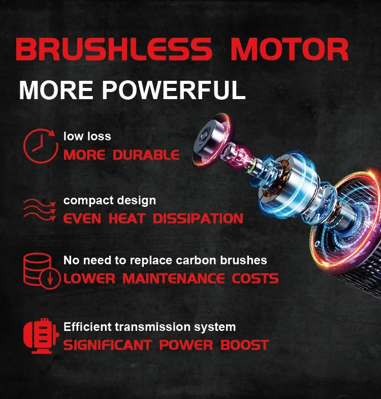 Brushless Poder Brocas Martelo Chave De Fenda Broca Máquina, máquina De Perfuração Sem Fio, Atacado