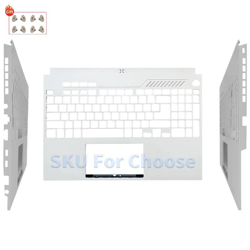 White New For TUF Dash FX517 FX517ZC FX517ZE FX517ZM FX517ZR FX517Z Upper Top Case Keyboard Bezel/Bottom