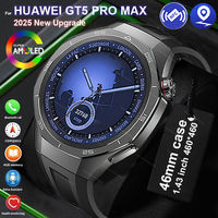 For Original Huawei GT 5 Pro Max Smartwatch 2025 HD AMOLED 4G ROM ChatGPT NFC Compass Bluetooth Call Clock Smart Watch Men Women