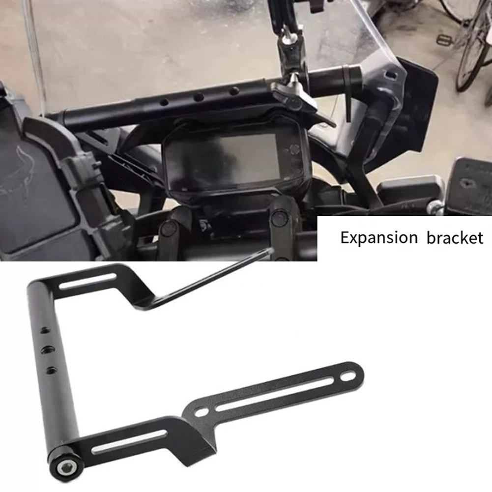 

Simple Motorcycle Navigation Bracket Expansion Rod Travel Version Windshield Extension Bracket For HAOJUE TR300