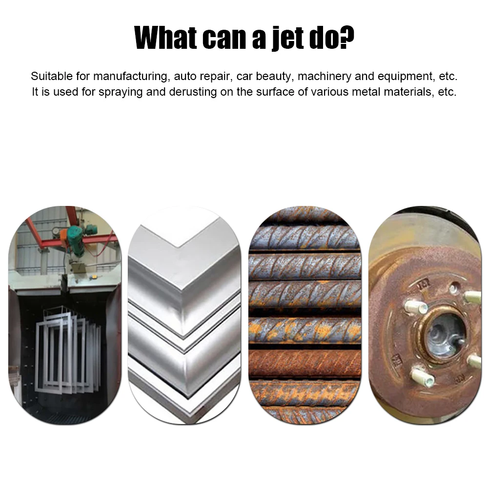 جهاز تفجير الصدأ الجاذبية الرملي G un آلة التفجير الهوائية مجموعة السفع الرملي #6