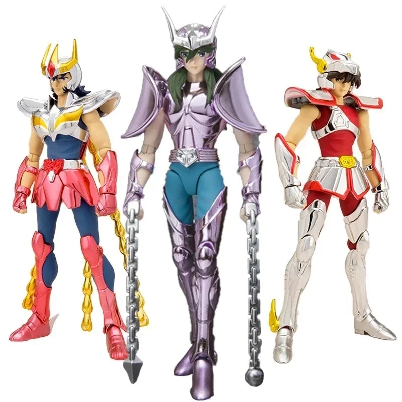 Hot Gt Saint Seiya Myth Cloth Action Figure Ex Phoenix Ikki Pegasus Dragon Shiryu Hyoga Cygnus Andromeda Shun V1 Toys Xmas Gifts