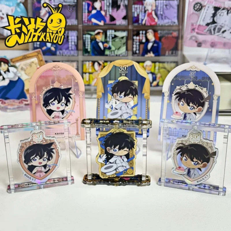 New KAYOU Detective Conan'S Standing Plates Reasoning Mystery Edition Acrylic Ornaments Bookmarks Card Decor Kid Collection Gift