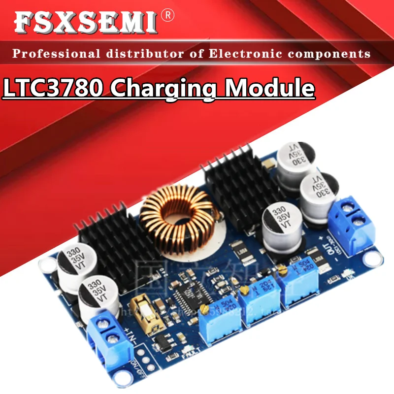 

LTC3780 DC-DC 5-32V to 1V-30V 10A Automatic Step Up Down Regulator Charging Module Power supply module