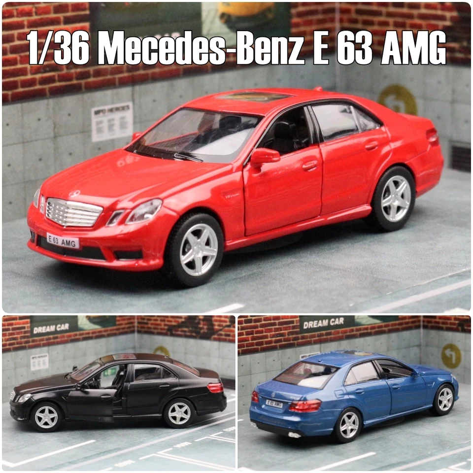 1/36 Mercedes-Benz E-Class E 63 AMG Toy Car Model RMZ CiTY 5