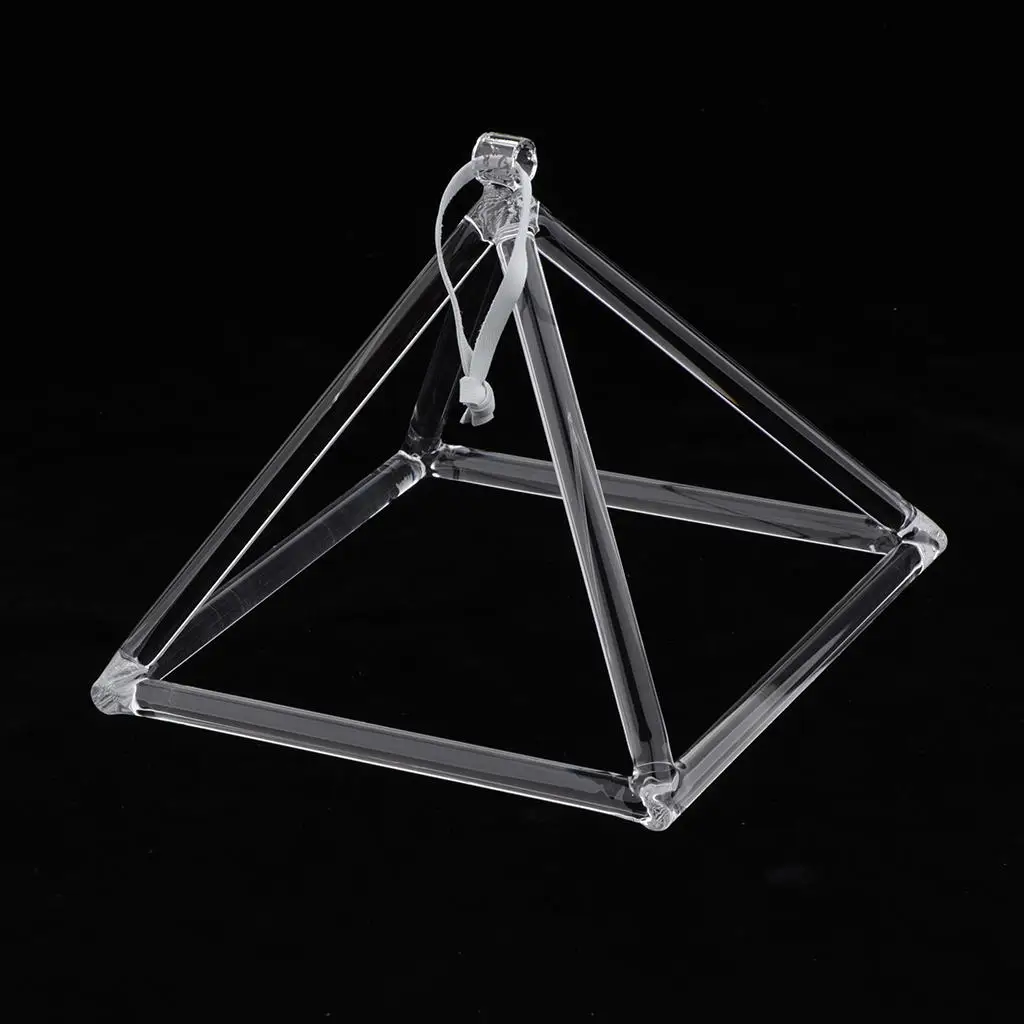 1x Perfect Heal Music Instrument Crystal Singing Pyramid 8