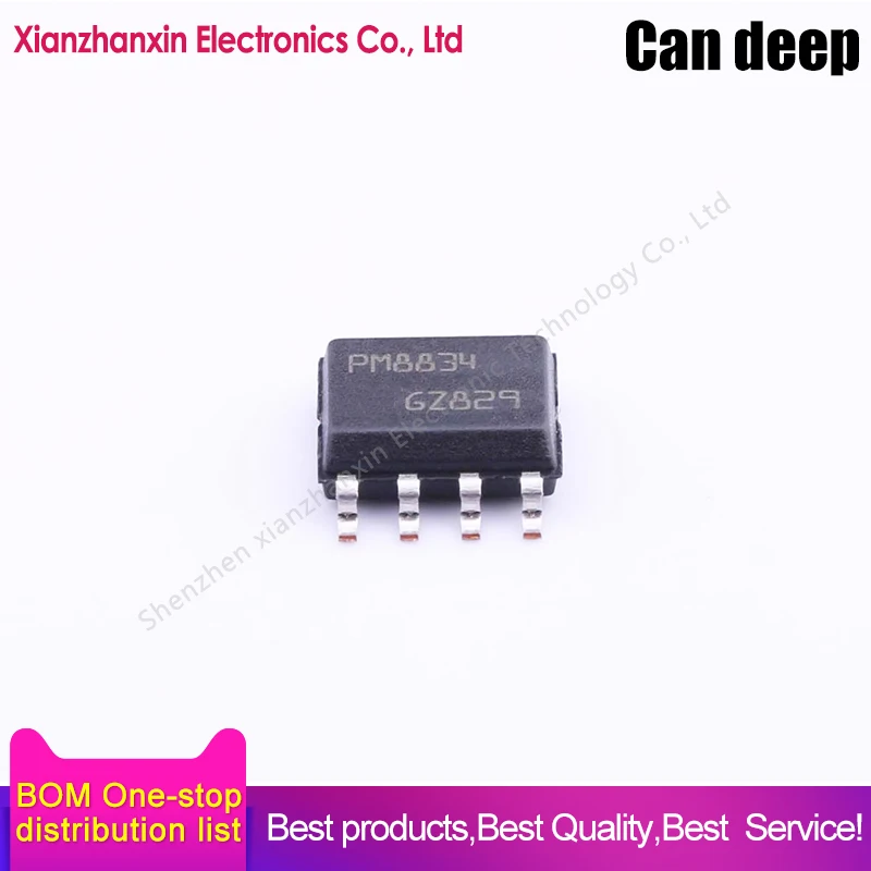 5pcs/lot PM8834TR PM8834 SOP8 4 dual low side MOSFET drivers in stock