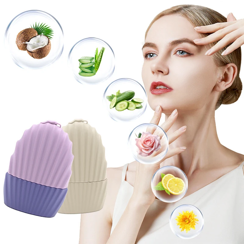 Silicone Ice Facial Roller Face Lifting Contouring Tools Ice Cube Trays Ice Globe Balls Eye Face Massager Beauty Skin Care Tool