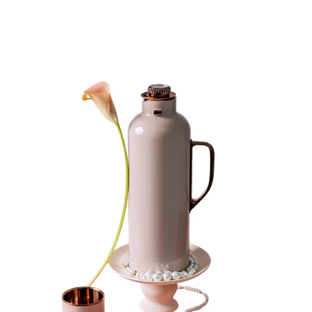 

Milk tea gold stewed teapot kettle warmer thermos bottle household insulation