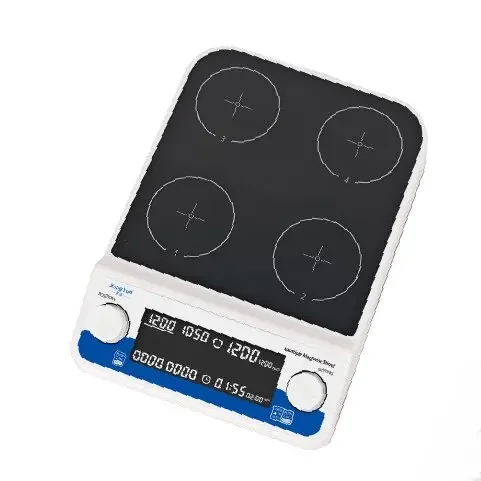 XINGYUN XYMMS4Pro Electric Multiple Magnetic Stirrer With LCD Display for Laboratories Disk Equipment
