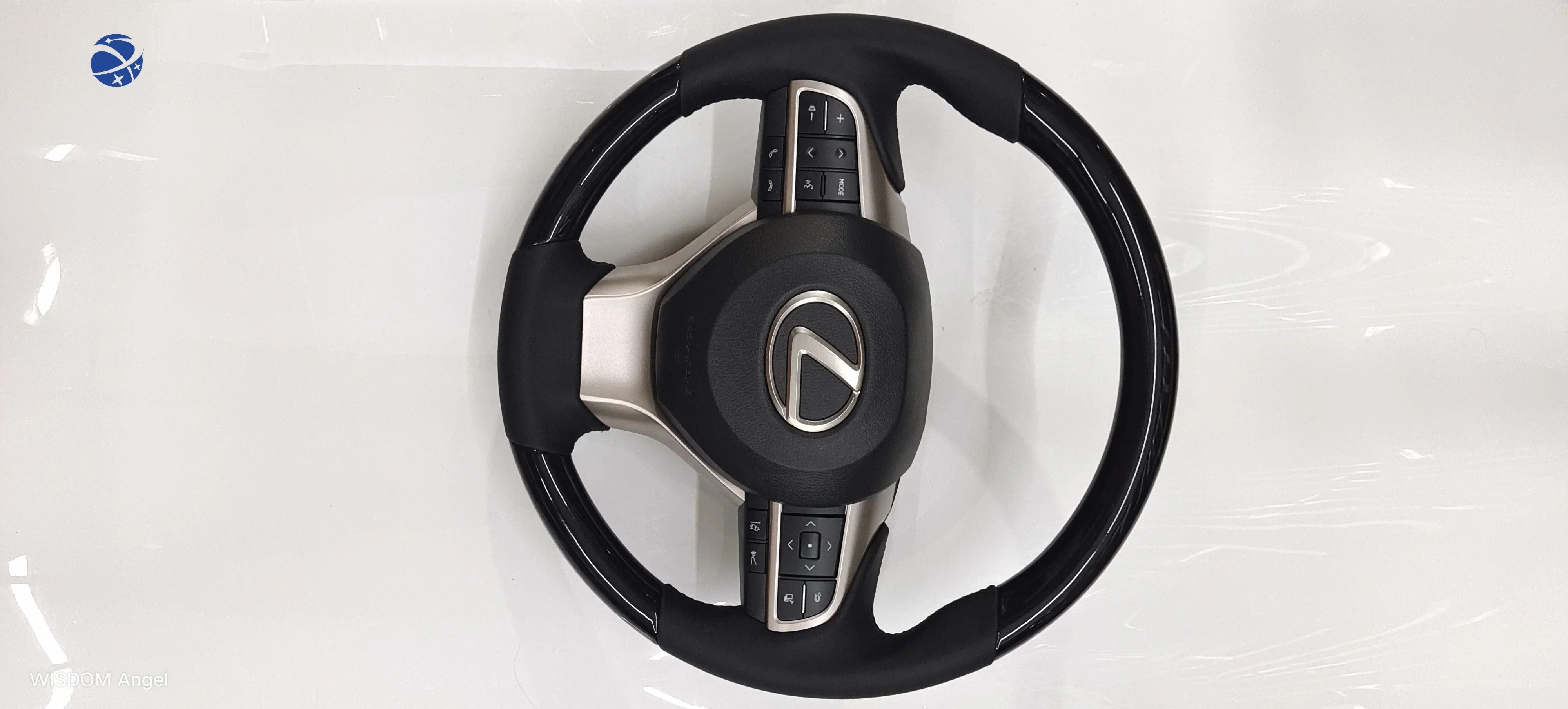 yyhc Car Accessories car steering wheel PU and ABS interior Accessories for lexus lx 570 lm 300h 350