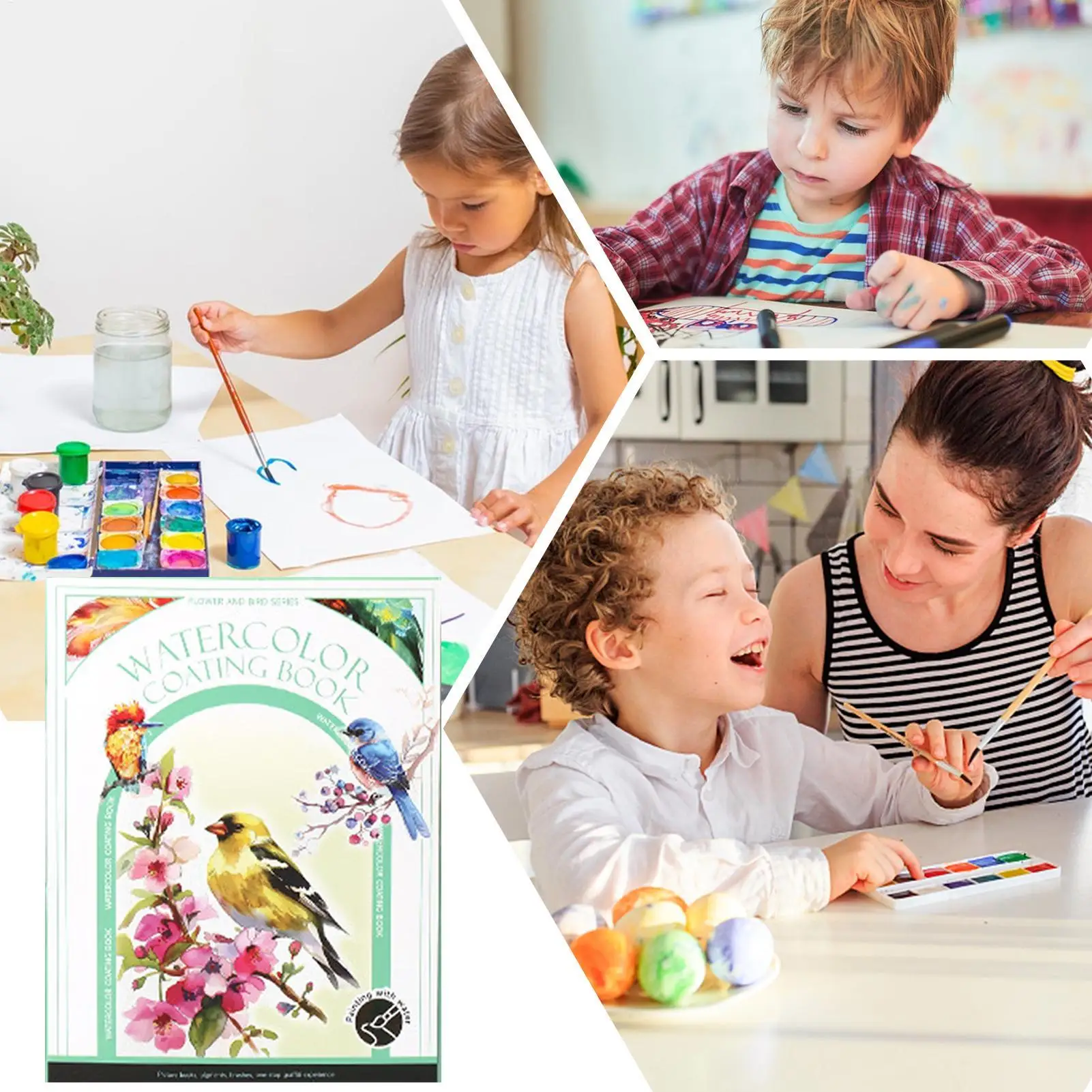 Акварельная книга, дорожный акварельный набор, художественные принадлежности, многофункциональный профессиональный набор для рисования, оптовые канцелярские принадлежности для взрослых