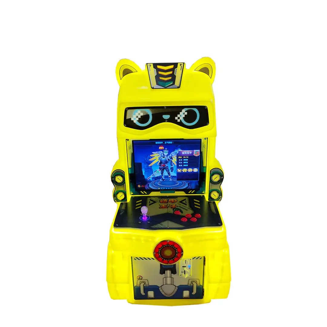Accept OEM and ODM orders, ex-factory price of entertainment game center, durable plastic indoor coin-operated game console