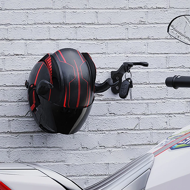 Motorcycle Helmet Hook Racks Multipurpose Hook Hanger Home Luggage Jacket Holders Kitchen Cabinet Shelf Wall Mount Hooks