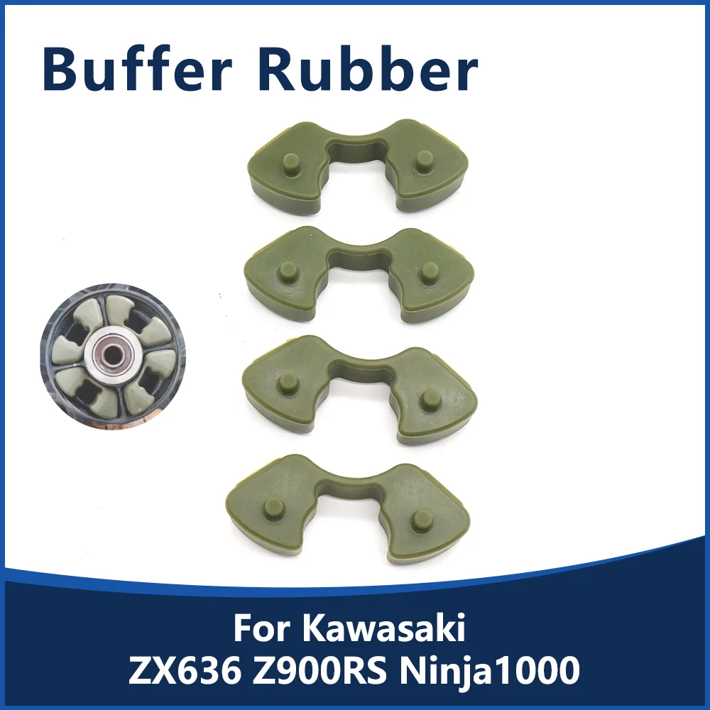 

For Kawasaki ZX636 Z900RS Ninja1000 Ninja 1000 Motorcycle Rear Wheel Drum Rubber Buffer Hub Damper Kit Accessories