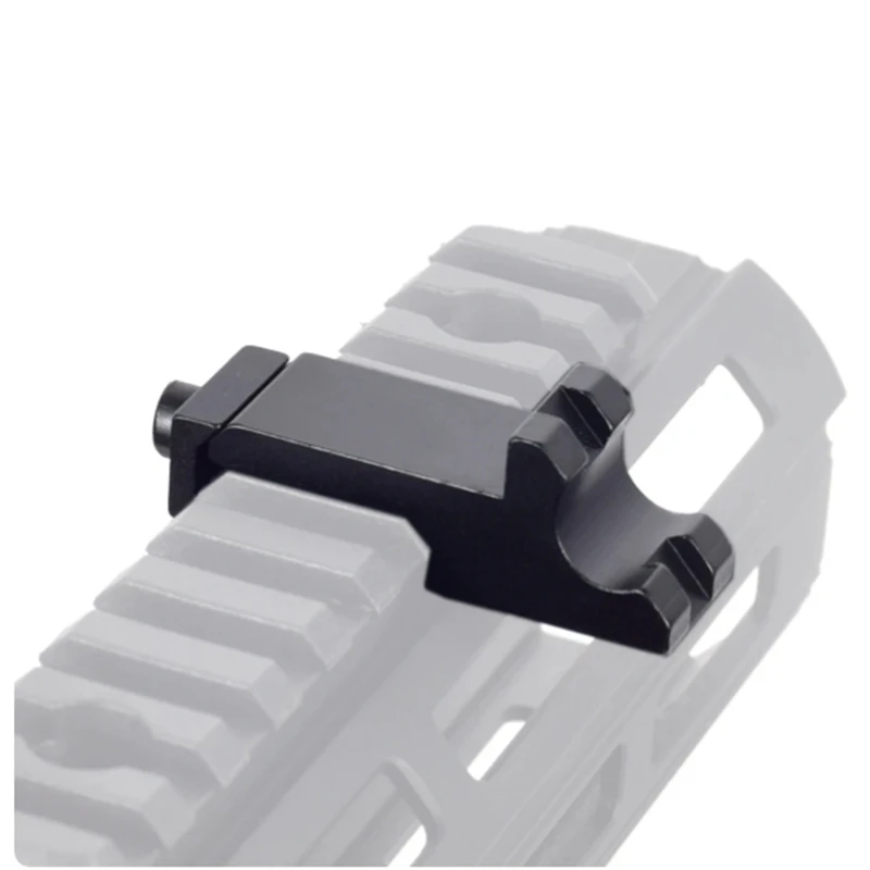 45 degree inclined rail flashlight DD/PRO/KAC machine sight side rail adapter 20MM aluminum alloy