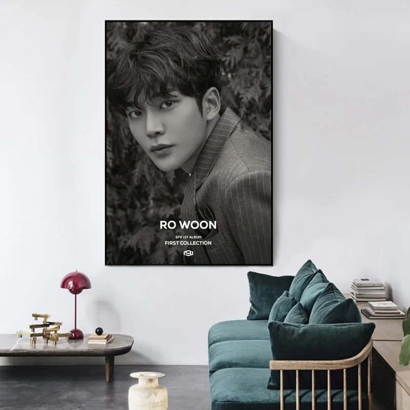 Big Size Posters sf9-ROWOON Paintings on the Wall Art Satin Pictures Home Wall Decoration Anime Room Decor