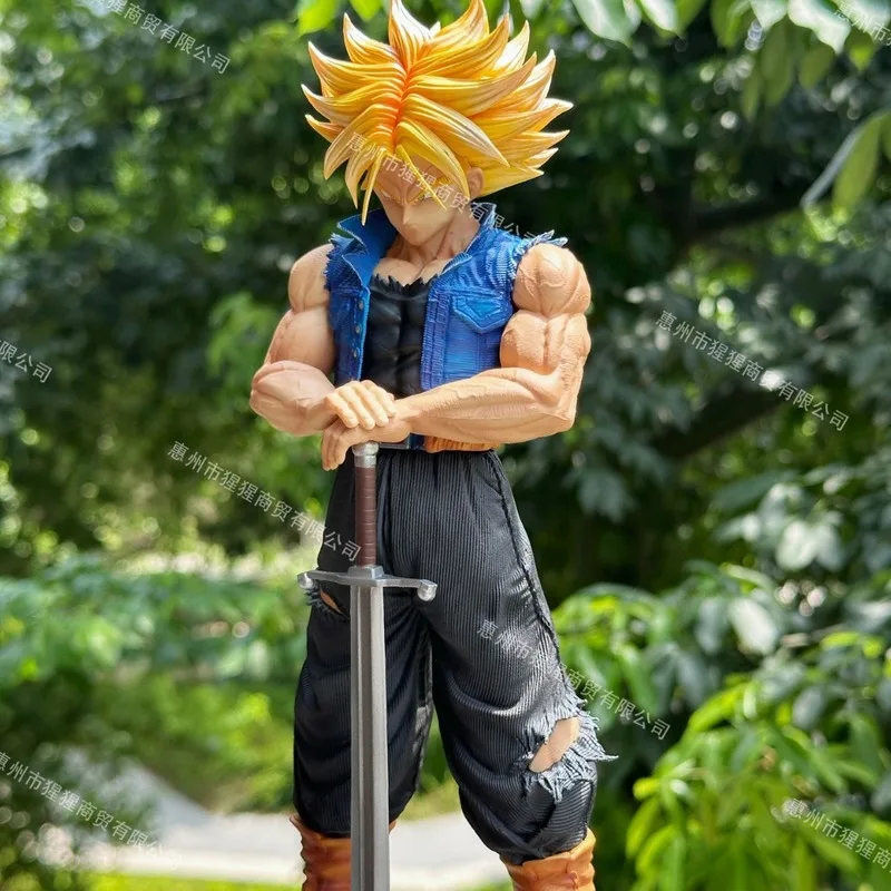 Modèle de figurine périphérique Dragon Ball MF ite, troncs d'anime, matériau PVC, ornement de bureau, jouet de collection, cadeau d'anniversaire pour enfants, 25cm