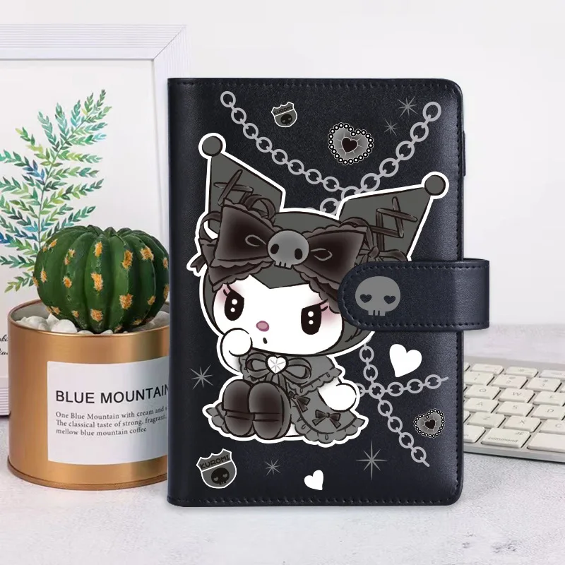 Anime Sanrio Cinnamoroll Kawaii Notebook Kuromi Cartoon Cute Girl Hand Ledger High Beauty Ins Style Student Diary Children Gift