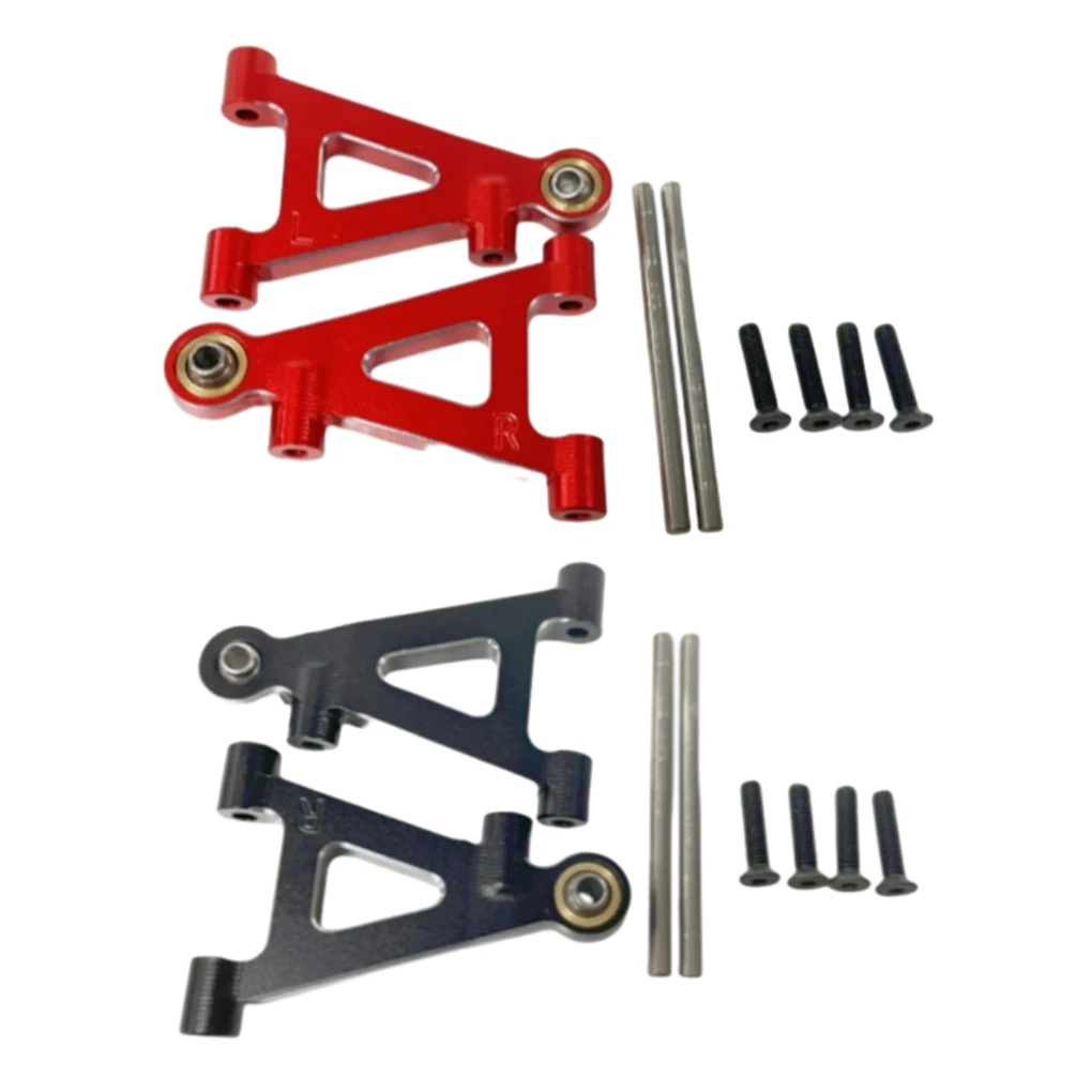 RCGOFOLLOW Aluminum Alloy Enhanced Front Rc Front Lower Arm Lower 14210 1/14 Front Lower Front For 14210 14209 Red