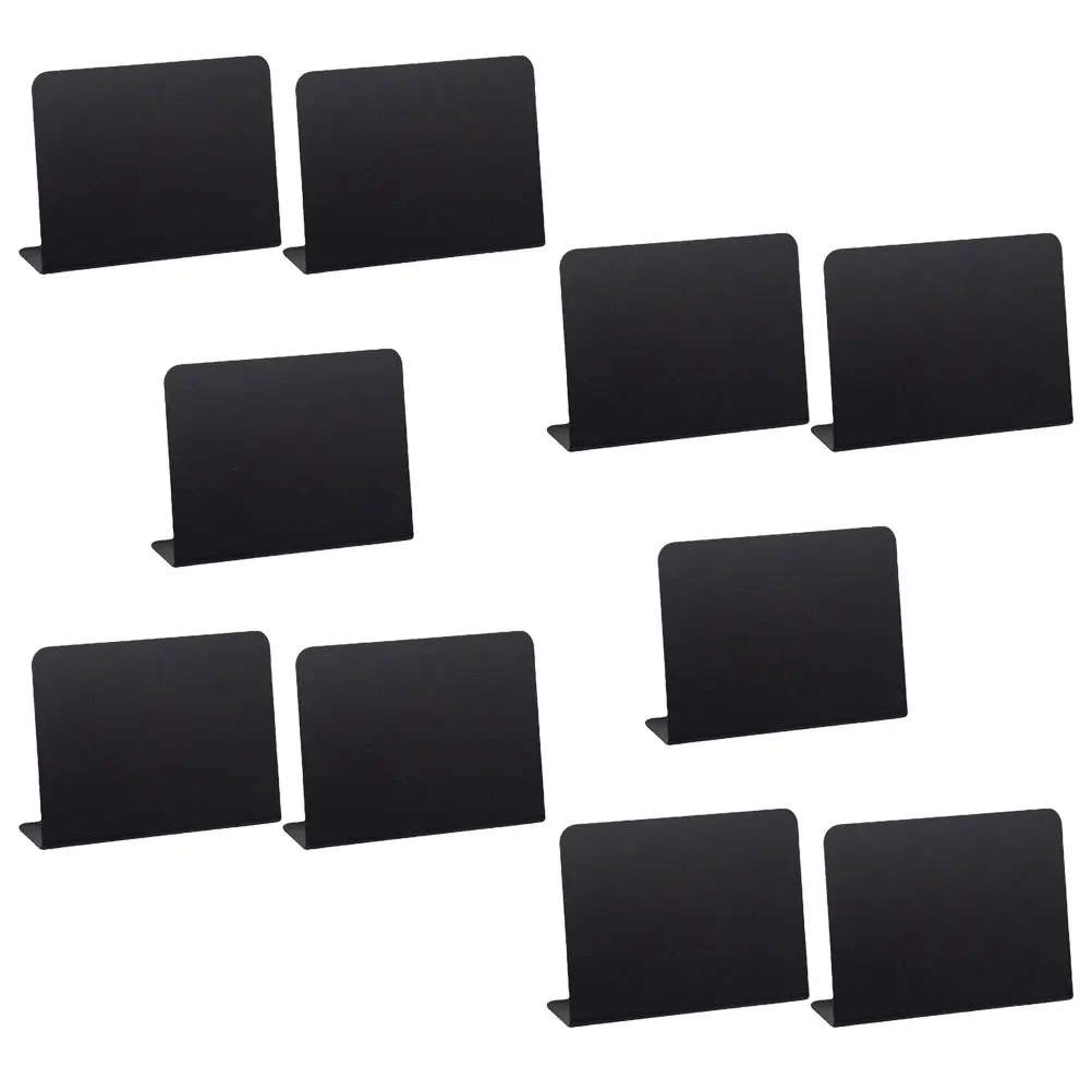

10 Pcs Blackboards 10x7.5cm Chalkboards For Menu Food Signage Restaurant Decor Price Boards Home Display