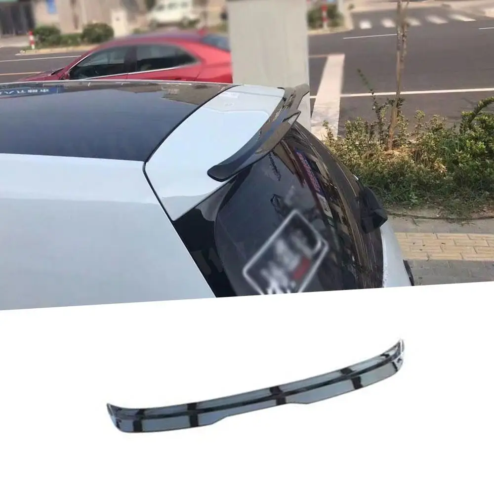 

High Quality Carbon Fiber Rear Roof Spoiler Wings for Volkswagen VW Golf 7 7.5 VII MK7 MK7.5 GTI R Rline 2014 - 2019 ABS