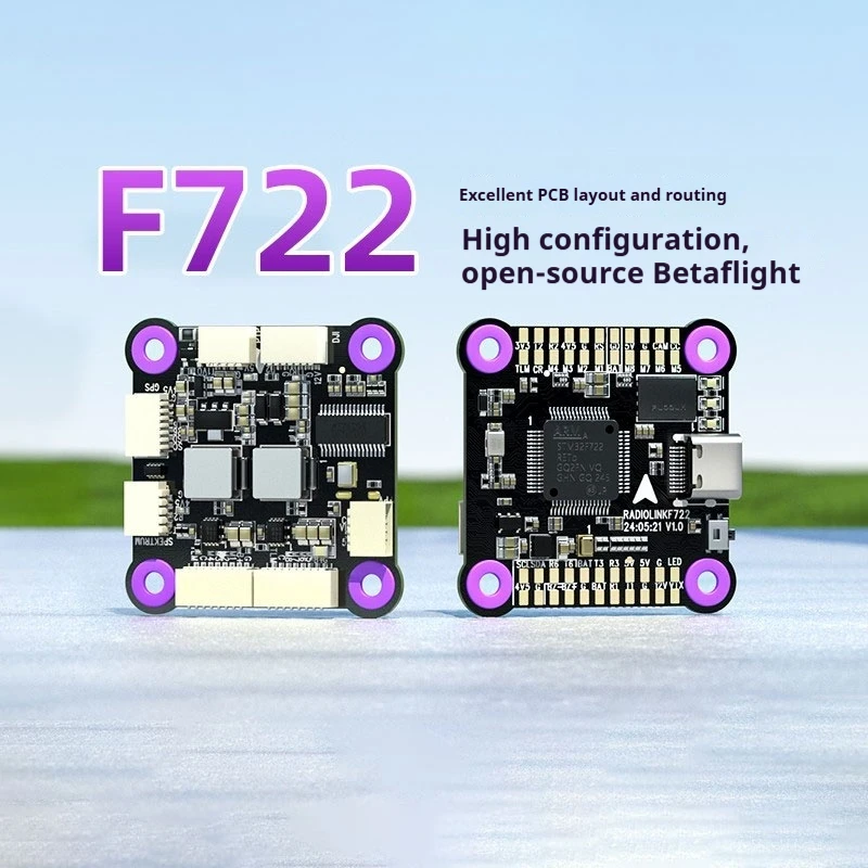 

Ledi F722 Flight Controller Board Multirotor Fixed Wing Rc Model Open Source Betaflight Control For Drone Airplane Toy Parts