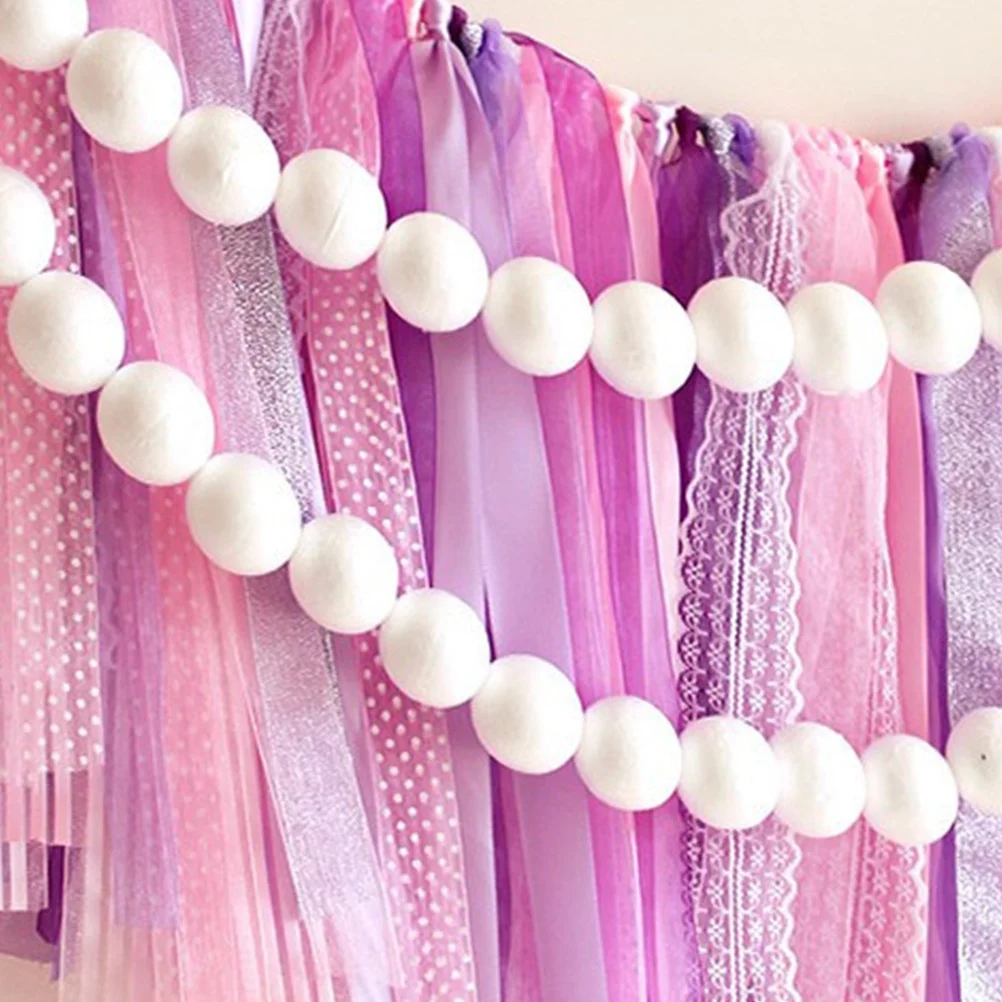 

100Pcs Thick Foam Balls for Crafts Kids Art Projects Circle Foam DIY Models Creative Play Learning Tools At School Or Home