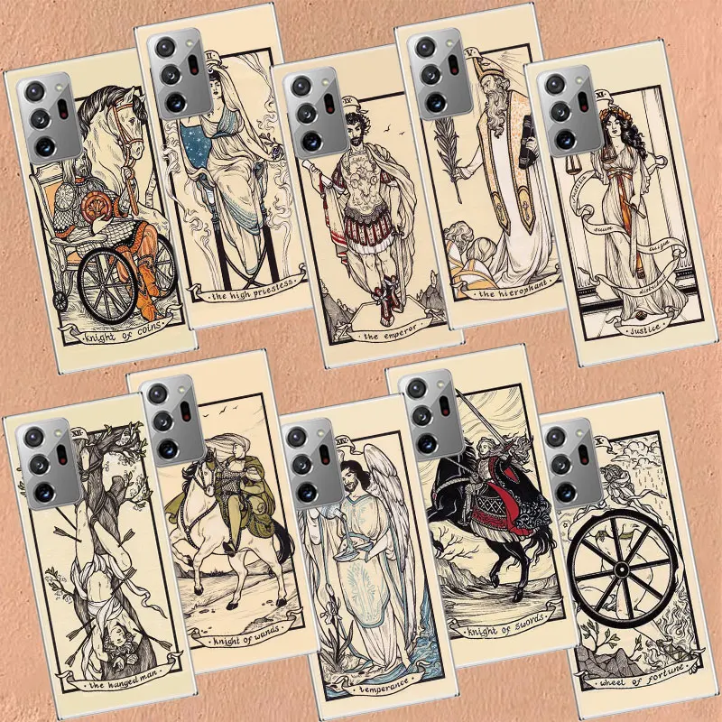 Tarot cards for Halsey HFK Phone Case For Galaxy S8 A05S A02S A12 A22 A32 A42 A52S A52 A72 A03 A03S A13 A23 A33 A53 A73 5G A10E