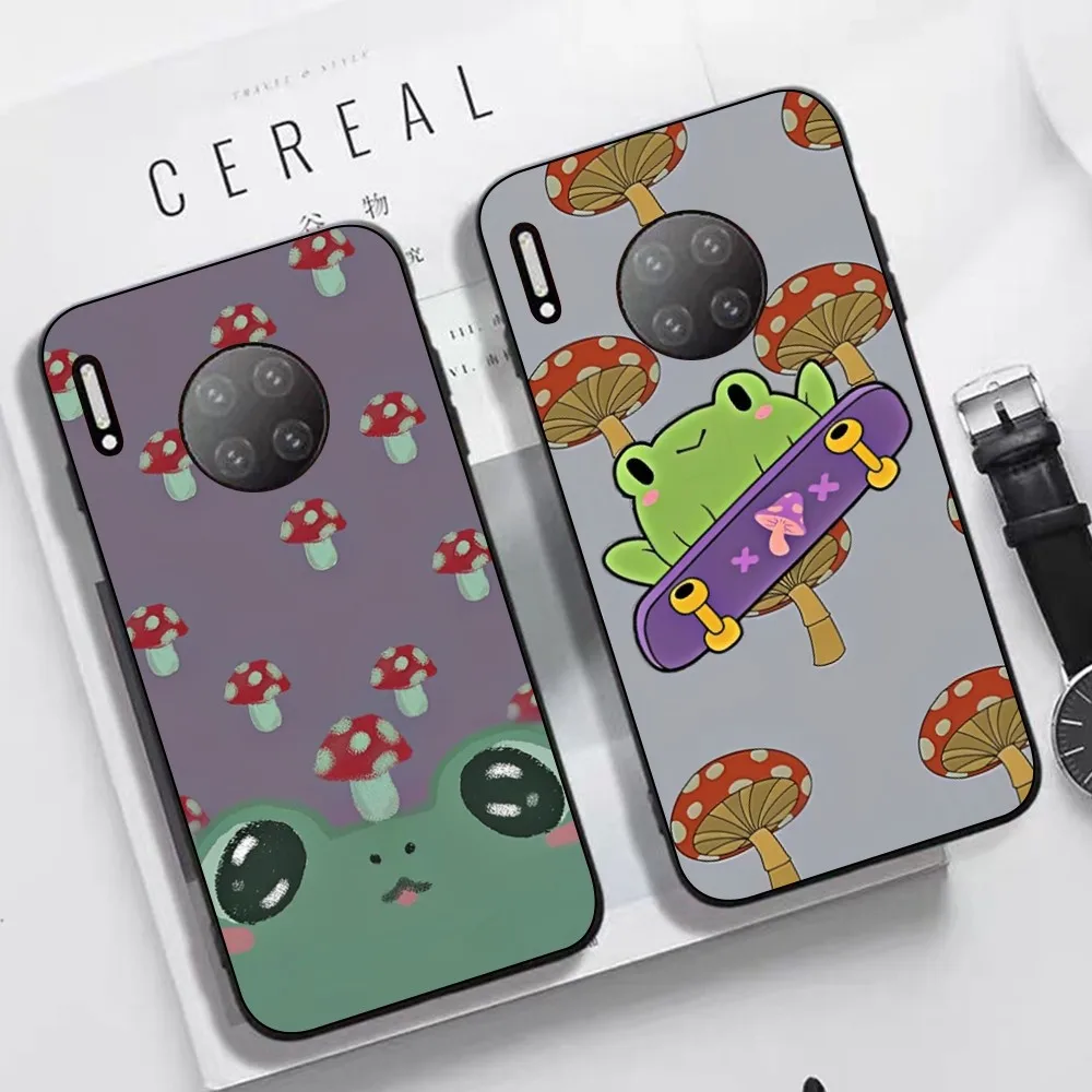 

Mushroom frog Phone Case For Huawei Mate 10 20 30 40 50 lite pro Nova 3 3i 5 6 SE 7 pro 7SE