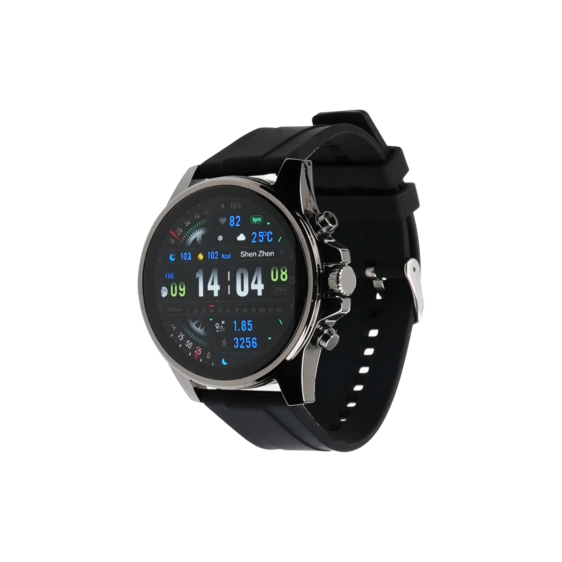 TJXL-HT11 Smart Watch da uomo IP68 Impermeabile NFC 1Gb Memoria Monitor di ossigeno Smartwatch HT11