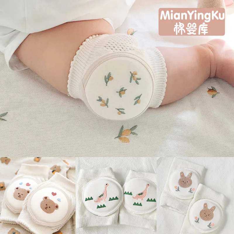 

Summer Thin Baby Knee Pad Baby Cotton Mesh Maternal Baby Products Crawling Children Toddler Elbow Protector