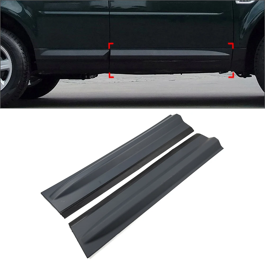 

2 PCS Car Front Door Outside Moulding Trim Cover For Land Rover Discovery 2 LR2 2006-2016