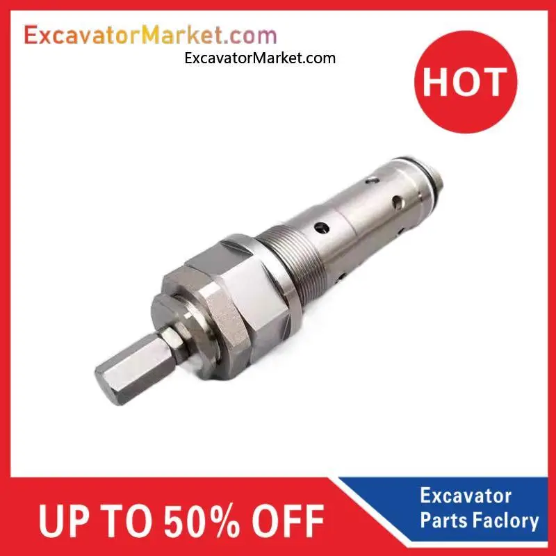 

For Excavator Excavator Parts For Komatsu PC200-1 Main Gun Main Overflow Valve Safety Valve High-quality